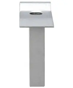 vidaXL Mesh Garden Gate Galvanised Steel 289×100 cm Grey