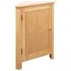 vidaXL Corner Cabinet 59x36x80 cm Solid Oak Wood vidaXL Corner Cabinet 59x36x80 cm Solid Oak Wood