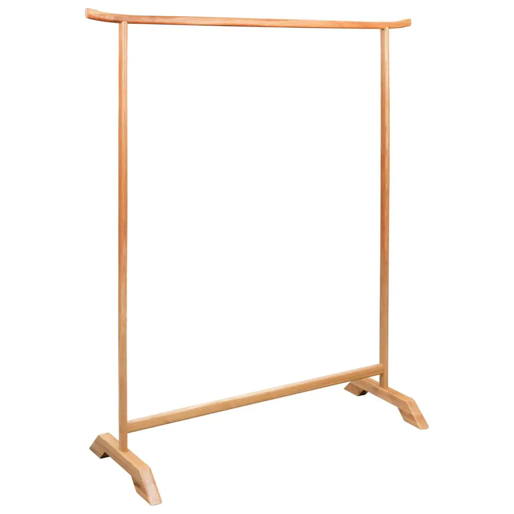 vidaXL Clothes Rack 125×175 cm Solid Oak Wood
