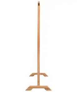 vidaXL Clothes Rack 125×150 cm Solid Oak Wood