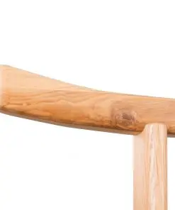 vidaXL Clothes Rack 125×150 cm Solid Oak Wood