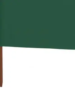 vidaXL 6-panel Wind Screen Fabric 800×80 cm Green