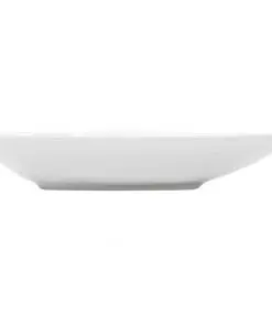vidaXL Basin Ceramic White Triangle 645x455x115 mm