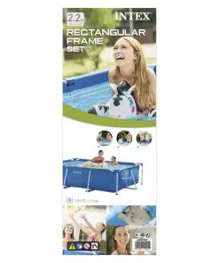 Intex Swimming Pool “Rectangular Frame” 220x150x60 cm 28270NP