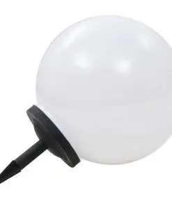 vidaXL Outdoor Solar Lamp LED Spherical 40 cm RGB