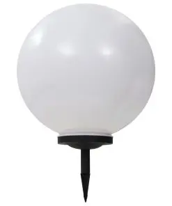 vidaXL Outdoor Solar Lamp LED Spherical 50 cm RGB