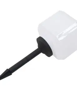 vidaXL Outdoor Solar Lamps 3 pcs LED Cubic 20 cm White