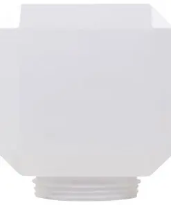 vidaXL Outdoor Solar Lamps 3 pcs LED Cubic 20 cm White