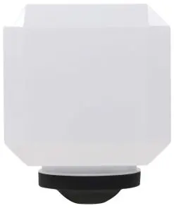 vidaXL Outdoor Solar Lamps 3 pcs LED Cubic 20 cm White