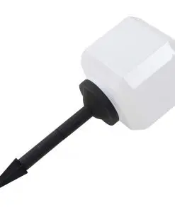 vidaXL Outdoor Solar Lamps 3 pcs LED Cubic 20 cm RGB