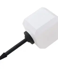 vidaXL Outdoor Solar Lamps 2 pcs LED Cubic 20 cm RGB