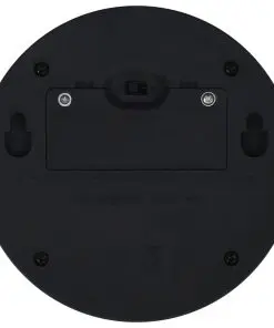 vidaXL Outdoor Solar Wall Lamps LED 12 pcs Round Black