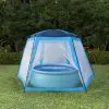 vidaXL Pool Tent Fabric 500x433x250 cm Blue vidaXL Pool Tent Fabric 500x433x250 cm Blue