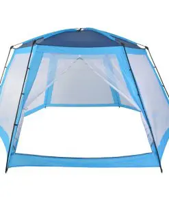 vidaXL Pool Tent Fabric 590x520x250 cm Blue