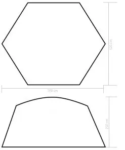vidaXL Pool Tent Fabric 590x520x250 cm Blue