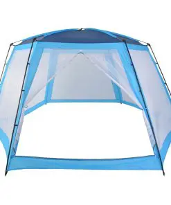 vidaXL Pool Tent Fabric 660x580x250 cm Blue