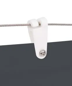 vidaXL Patio Awning Oxford Fabric 140×270 cm Grey