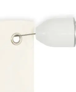 vidaXL Balcony Screen Oxford Fabric 140 x 240 cm Cream