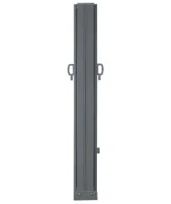 vidaXL Retractable Side Awning 200×600 cm Brown