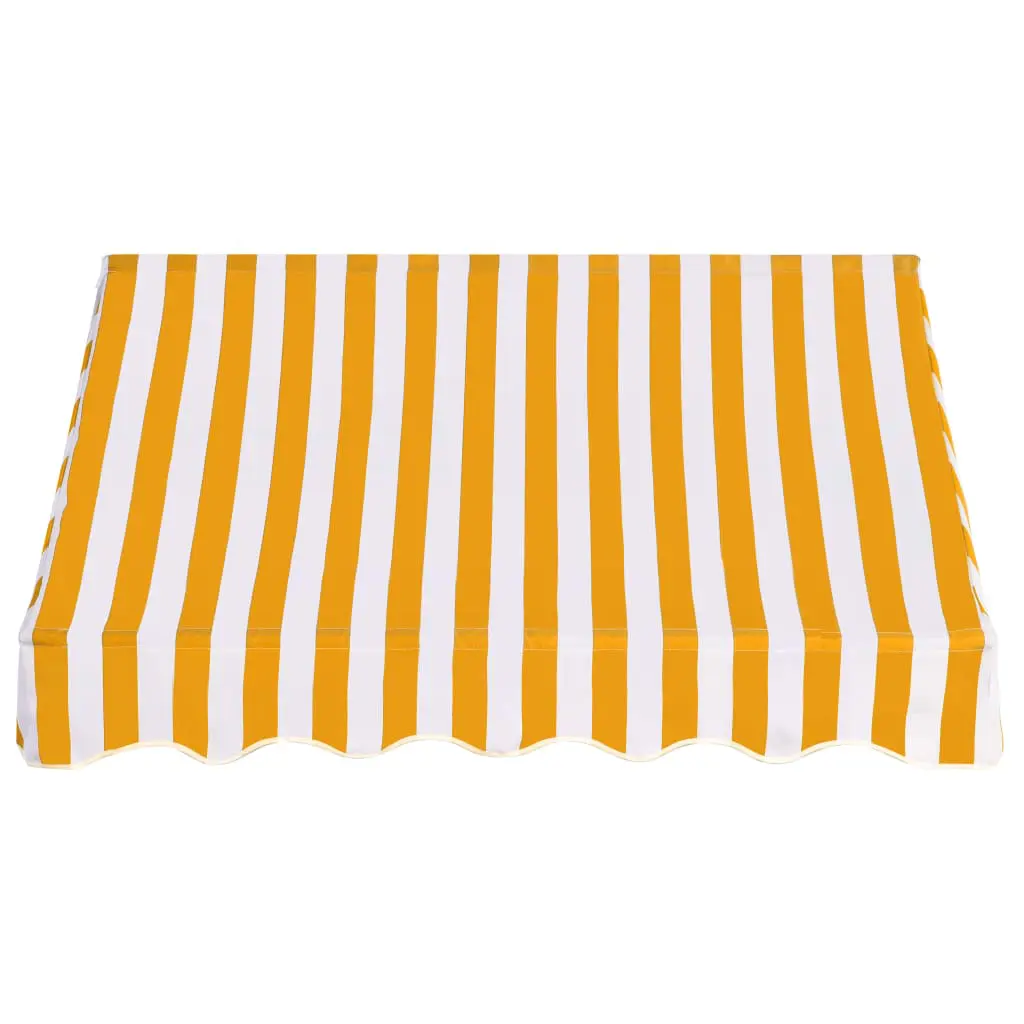 vidaXL Bistro Awning 150×120 cm Orange and White