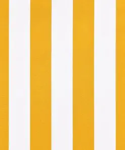 vidaXL Bistro Awning 200×120 cm Orange and White