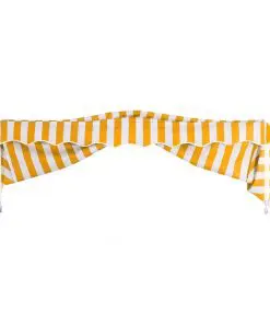 vidaXL Bistro Awning 200×120 cm Orange and White