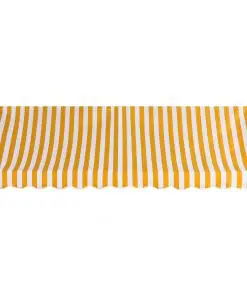 vidaXL Bistro Awning 300×120 cm Orange and White