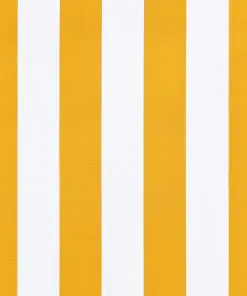 vidaXL Bistro Awning 350×120 cm Orange and White