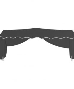 vidaXL Bistro Awning 150×120 cm Anthracite