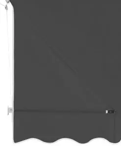 vidaXL Bistro Awning 300×120 cm Anthracite