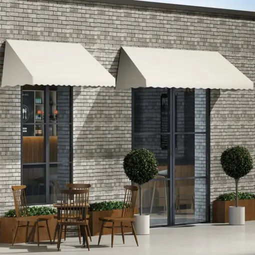 vidaXL Bistro Awning 150×120 cm Cream