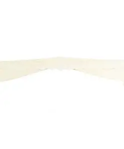 vidaXL Bistro Awning 300×120 cm Cream