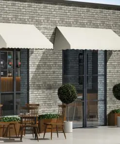 vidaXL Bistro Awning 350×120 cm Cream