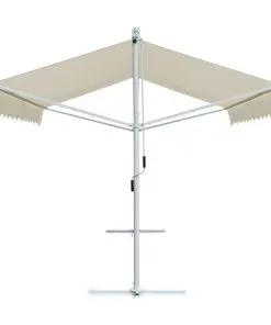 vidaXL Free Standing Awning 3×3 m Cream
