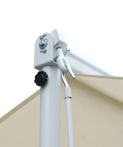 vidaXL Free Standing Awning 3×3 m Cream