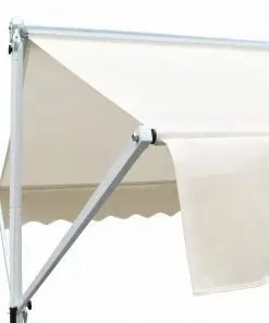 vidaXL Free Standing Awning 3×3 m Cream