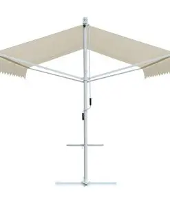 vidaXL Free Standing Awning 4×3 m Cream