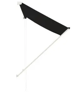 vidaXL Retractable Awning 150×150 cm Anthracite