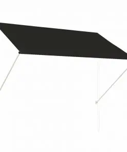 vidaXL Retractable Awning 200×150 cm Anthracite