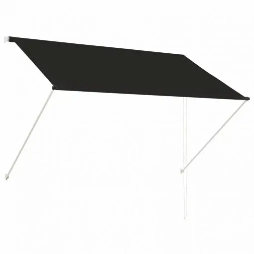 vidaXL Retractable Awning 200×150 cm Anthracite