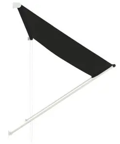 vidaXL Retractable Awning 200×150 cm Anthracite
