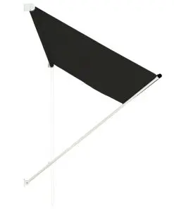 vidaXL Retractable Awning 250×150 cm Anthracite
