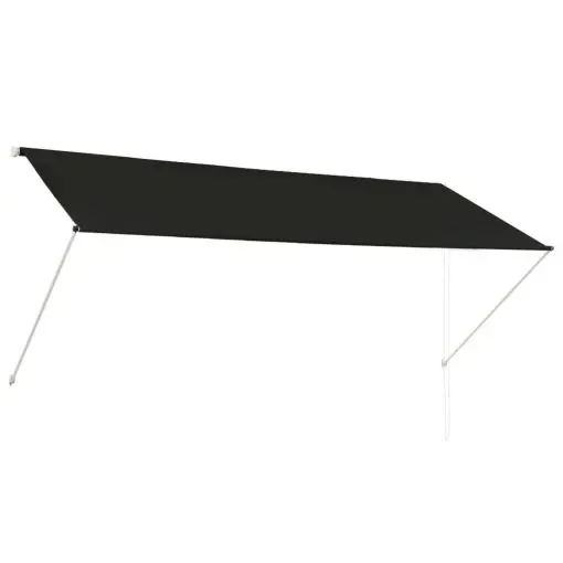 vidaXL Retractable Awning 300×150 cm Anthracite