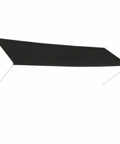 vidaXL Retractable Awning 400×150 cm Anthracite