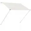 vidaXL Retractable Awning 150×150 cm Cream