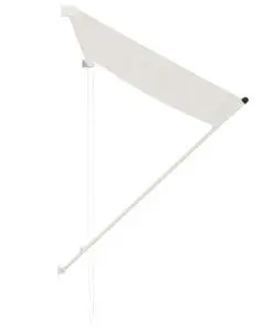 vidaXL Retractable Awning 150×150 cm Cream