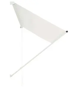 vidaXL Retractable Awning 250×150 cm Cream