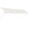 vidaXL Retractable Awning 400×150 cm Cream vidaXL Retractable Awning 400×150 cm Cream
