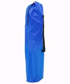 vidaXL Folding Camping Chairs 2 pcs 96x60x102 cm Blue