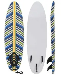 vidaXL Surfboard 170 cm Leaf